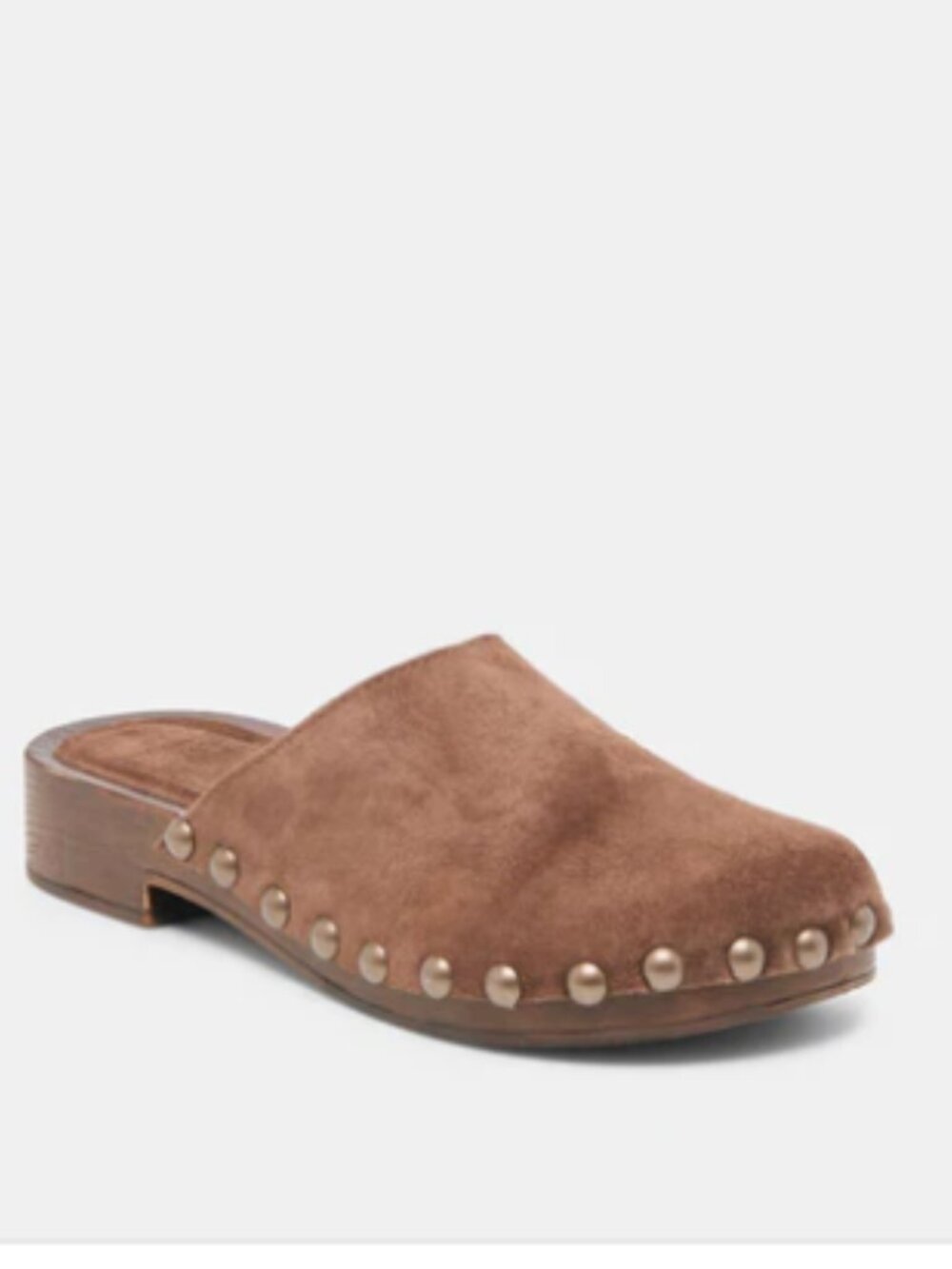 Dolce Vita Alanis Flats Brown Suede Clog - Picture 14 of 14